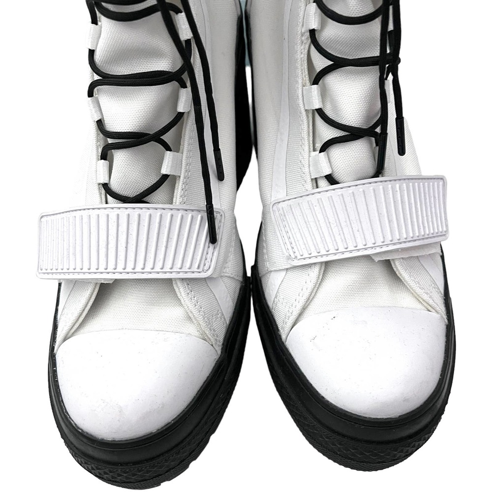 Converse Chuck Taylor All Star GR82 XX-HI High Heel Boots White/Black Size 8.5 - Picture 9 of 10